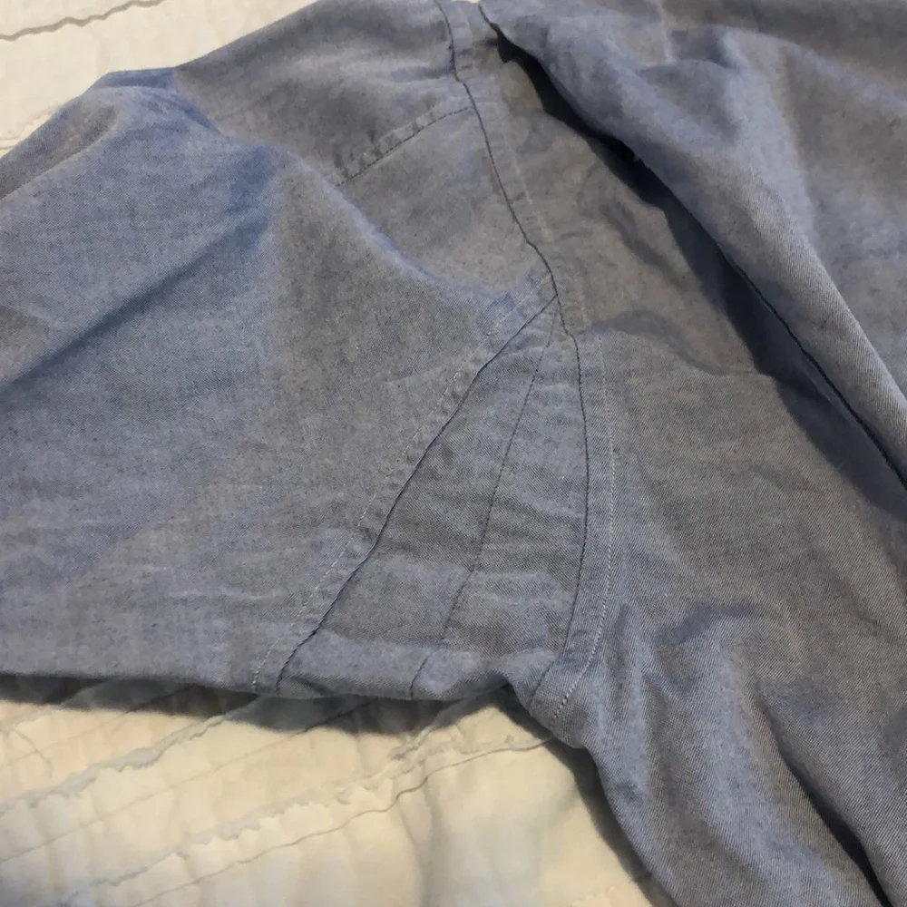 Willis & Geiger Outfitters Blue ButtonSown Mens Size 17.5”, 35 - Picture 10 of 15